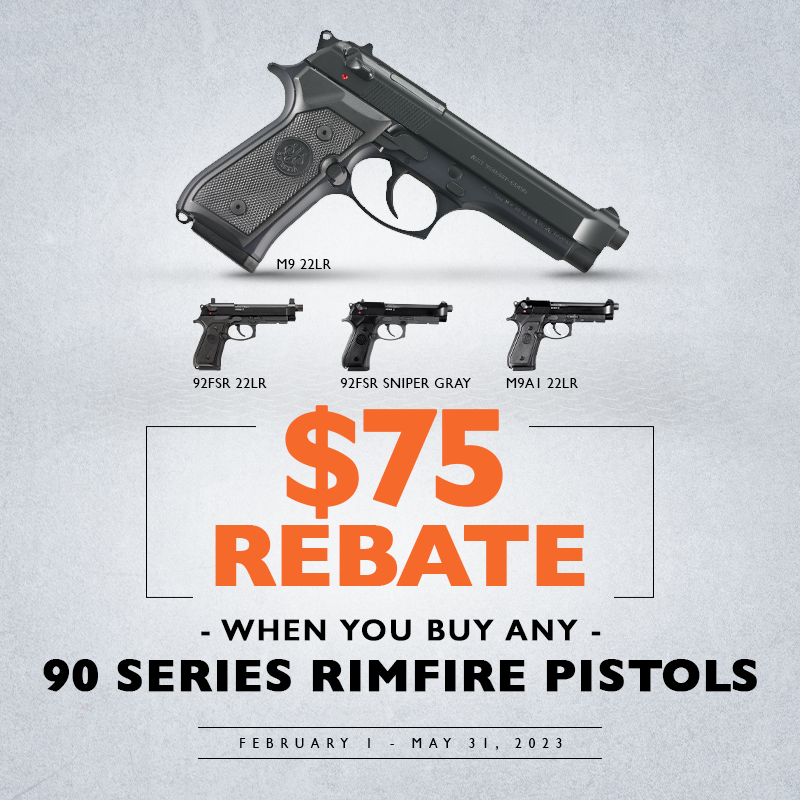 Beretta Rebates July 2023